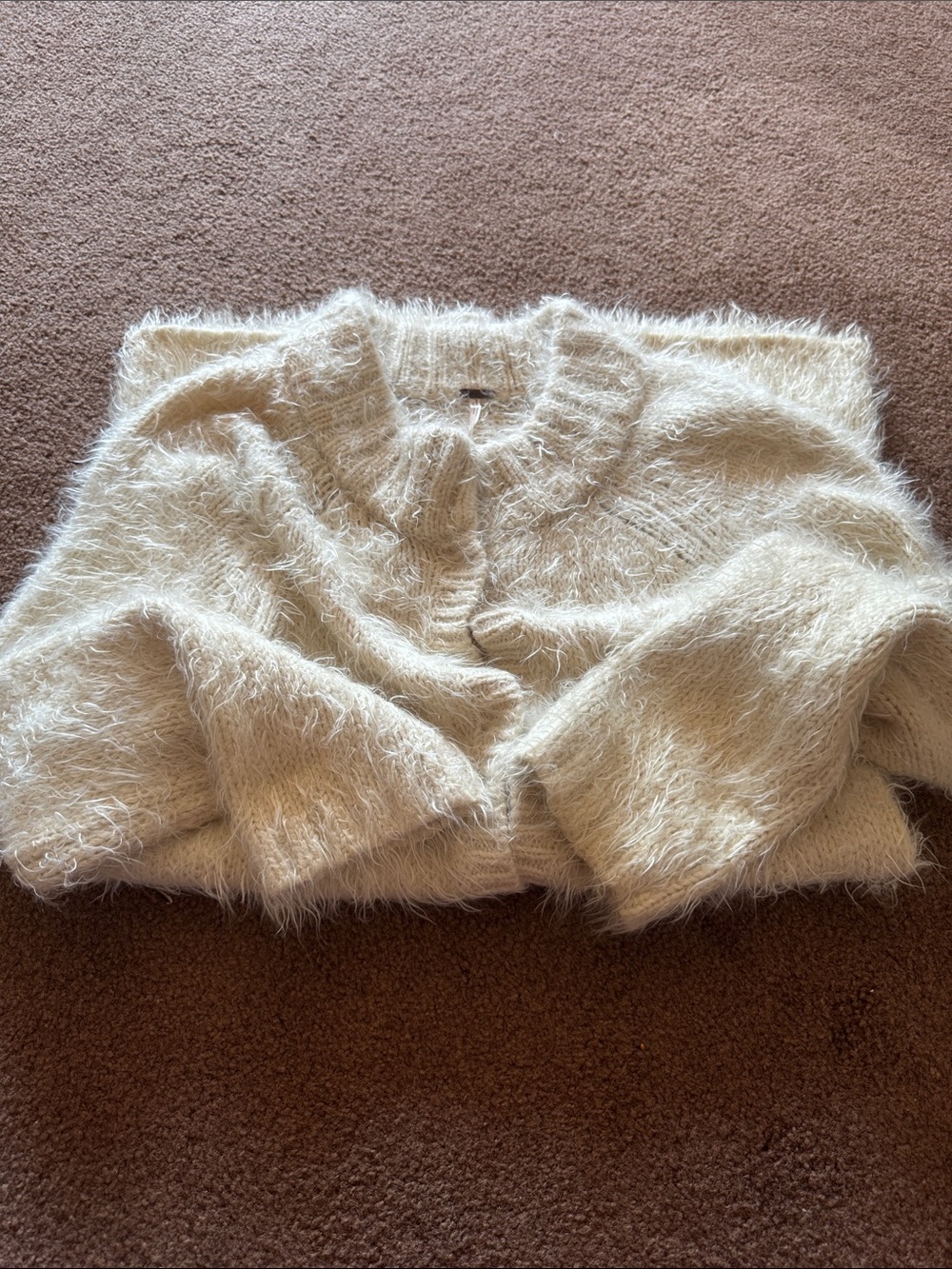 Free People Sweaters | Free People Keep It Fuzzy Cardigan